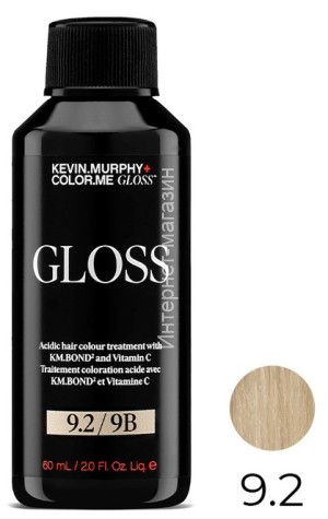 Color.Me Gloss Полуперманентный гелевый краситель c кислым pH Gloss Acidic 9.2/9B 60 мл Very.Light.Blonde.Beige Очень Светлый Блонд Бежевый 