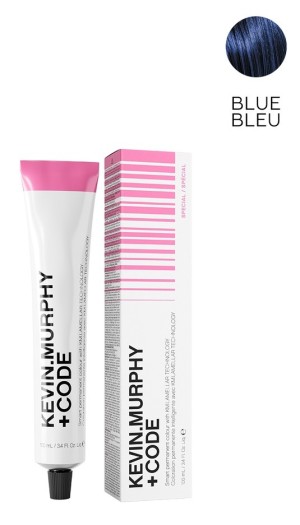 K.M+Code Blue Blue Краска для волос 100 мл Smart Permanent Colour Lamellar Technology