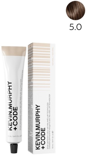 Kevin Murphy+Code 5.0 5N Light.Brown.Natural Краска для волос 100 мл Smart Permanent Colour With KM.Lamellar Technology