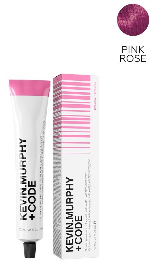 K.M+Code Pink Rose Краска для волос 100 мл Smart Permanent Colour Lamellar Technology