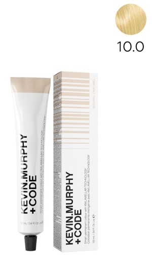 K.M+Code 10.0 10N Platinum.Blonde.Natural Краска для волос 100 мл Smart Permanent Colour Lamellar Technology