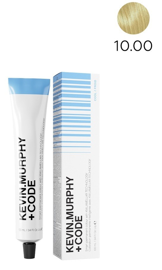 K.M+Code 10.00 10NN Platinum.Blonde.Natural.Intense Краска для волос 100 мл Smart Permanent Colour Lamellar Technology