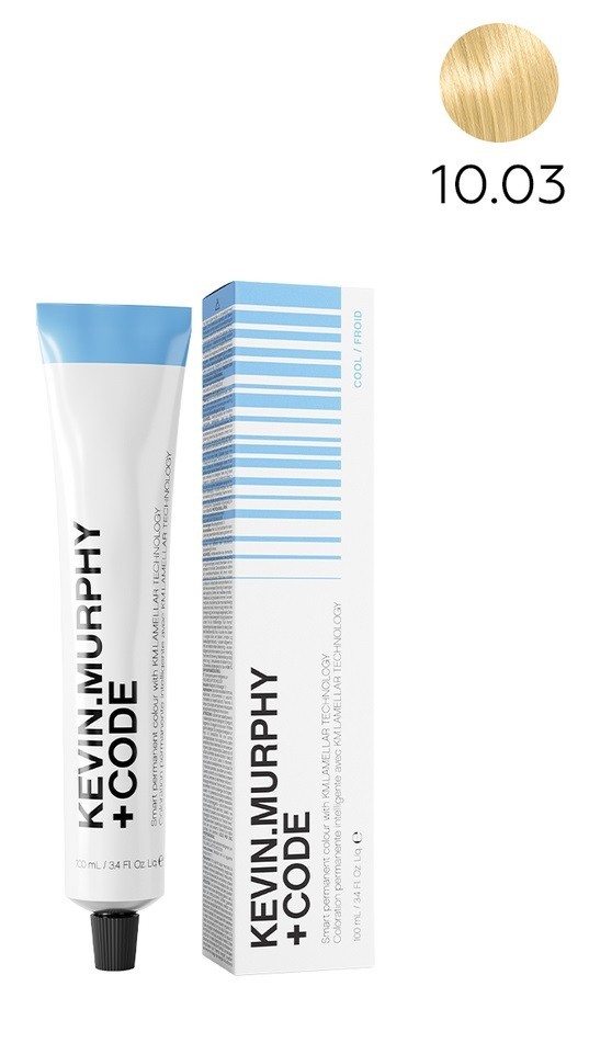 K.M+Code 10.03 10NG Platinum.Blonde.Natural.Gold Краска для волос 100 мл Smart Permanent Colour Lamellar Technology