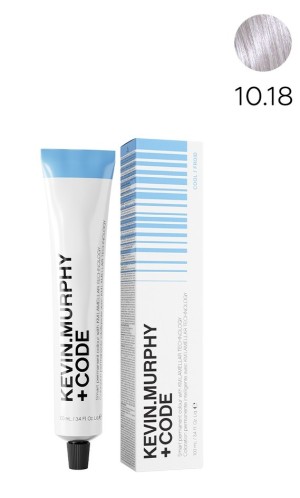 K.M+Code 10.18 10AV Platinum.Blonde.Ash.Violet Краска для волос 100 мл Smart Permanent Colour Lamellar Technology