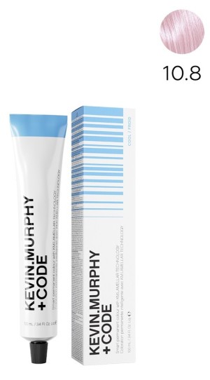 K.M+Code 10.8 10V Platinum.Blonde.Violet Краска для волос 100 мл Smart Permanent Colour Lamellar Technology