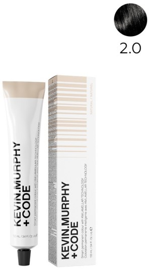 K.M+Code 2.0 2N Black.Natural Краска для волос 100 мл Smart Permanent Colour Lamellar Technology