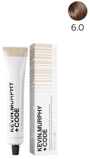 K.M+Code 6.0 6N Dark.Blonde.Natural Краска для волос 100 мл Smart Permanent Colour Lamellar Technology