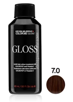 Color.Me Gloss Полуперманентный гелевый краситель c кислым pH Gloss Acidic 7.0/7N Medium Blonde 60 мл Средний Блонд