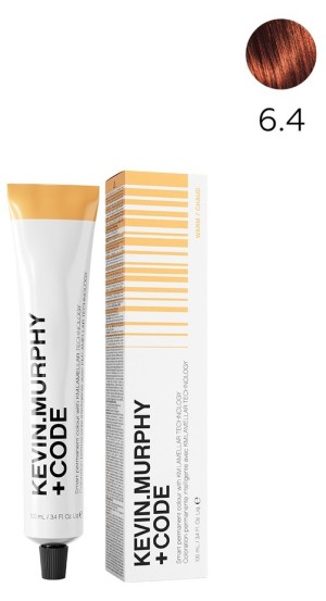 K.M+Code 6.4 6C Dark.Blonde.Copper Краска для волос 100 мл Smart Permanent Colour Lamellar Technology