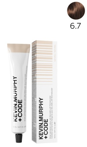 K.M+Code 6.7 CH Dark.Blonde.Chocolate Краска для волос 100 мл Smart Permanent Colour Lamellar Technology