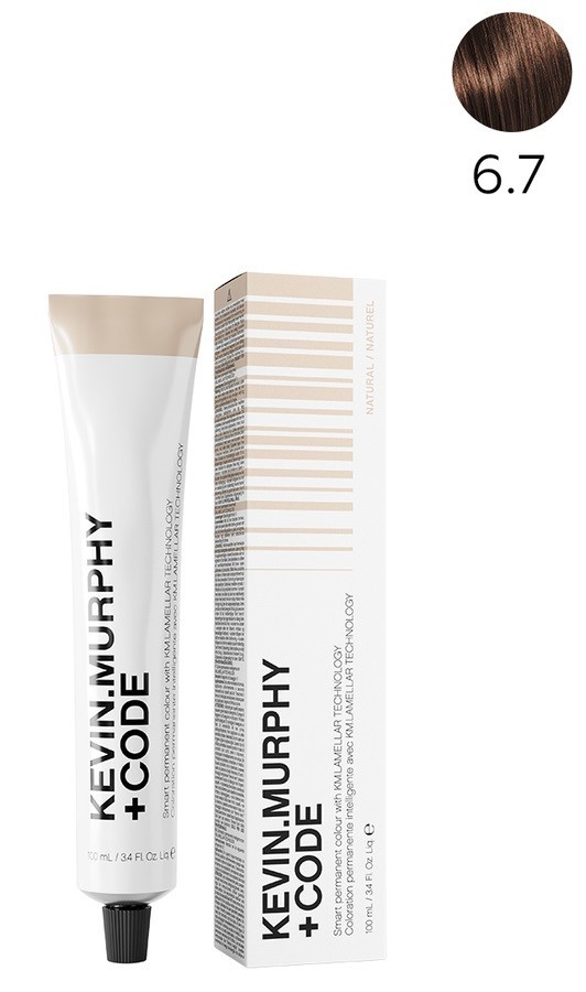 K.M+Code 6.7 CH Dark.Blonde.Chocolate Краска для волос 100 мл Smart Permanent Colour Lamellar Technology