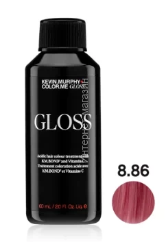 Color.Me Gloss Полуперманентная краска-гель c кислым pH Gloss Acidic 8.86/8VR 60 мл Светлый Блонд Фиолет Красный Light.Blonde.Violet.Red