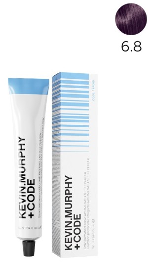 K.M+Code 6.8 6V Dark.Blonde.Violet Краска для волос 100 мл Smart Permanent Colour Lamellar Technology
