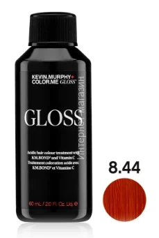 Color.Me Gloss Полуперманентная краска-гель c кислым pH Gloss Acidic 8.18/8AV 60 мл Светло-Коричневый Шоколадный Пепельный Light.Brown.Chocolate.Ash 