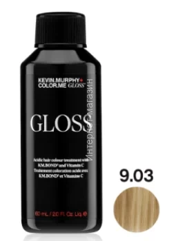 Color.Me Gloss Полуперманентная краска-гель с кислым pH Acidic 9.03/9NG 60 мл Очень Светлый Блонд Натуральный Золотой Very.Light.Blonde.Natural.Gold  
