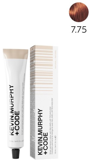 K.M+Code 7.75 7CHM Medium.Blonde.Chocolate.Mahogany Краска для волос 100 мл Smart Permanent Colour Lamellar Technology