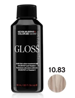 Color.Me Gloss Полуперманентная краска-гель c кислым pH Gloss Acidic 10.83/10VG 60 мл Платинум Виолет Золотой Platinum.Viol.Gold