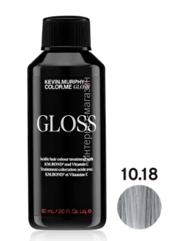 Color.Me Gloss Полуперманентная краска-гель c кислым pH Gloss Acidic 10.18/10AV 60 мл Платиновый Пепельный Фиолет Platinum.Ash.Violet