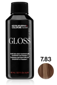 Color.Me Gloss Полуперманентная краска-гель c кислым pH Gloss Acidic 7.83/7VG 60 мл Средний Блонд Фиолет Золотой Medium.Blonde.Violet.Gold  
